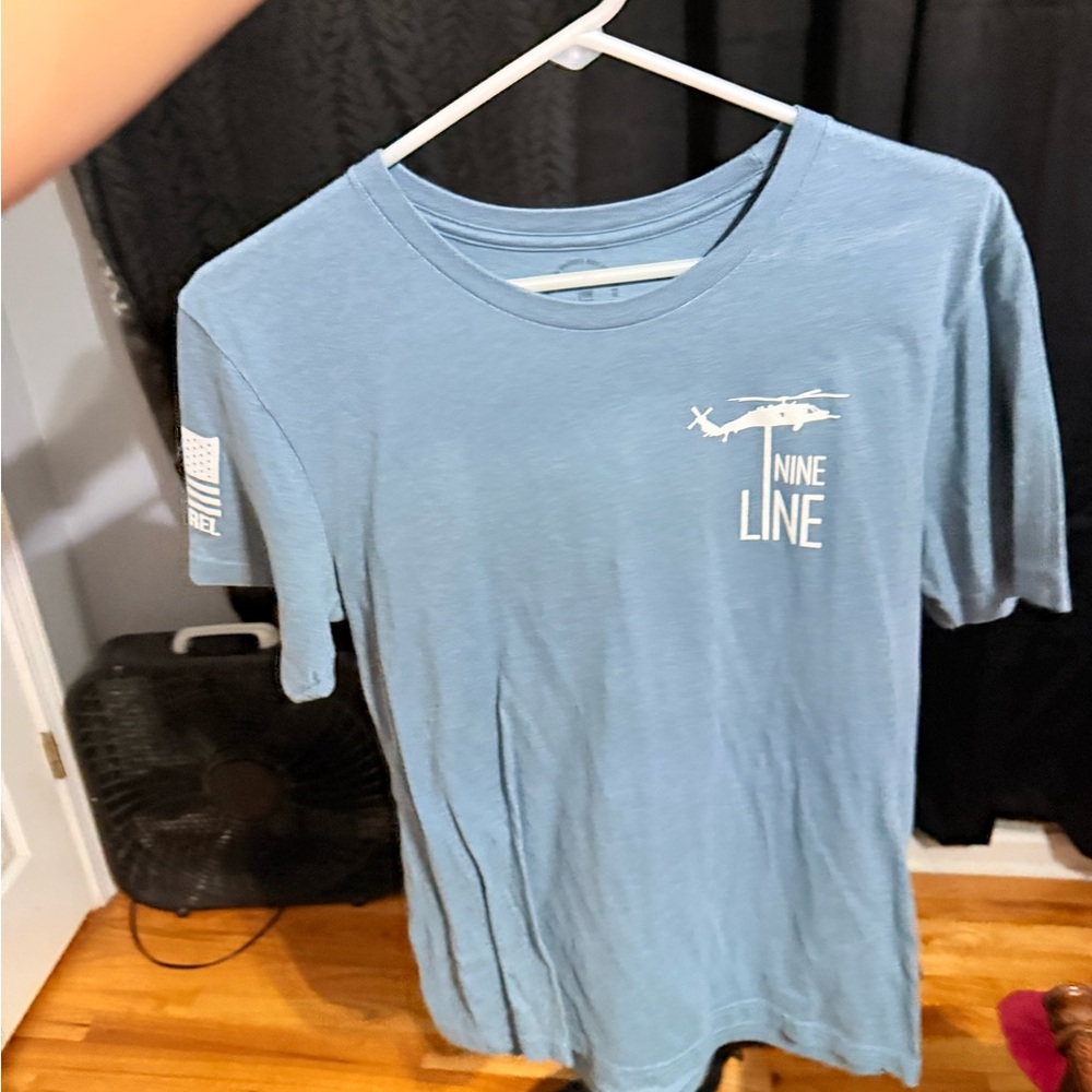 Nine Line Men's Blue Short Sleeve Tee